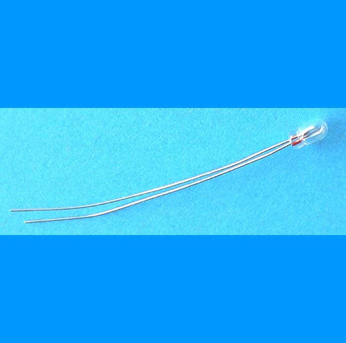 AM12V3 : Ampoule miniature, diamtre 3mm : 12V, 30mA