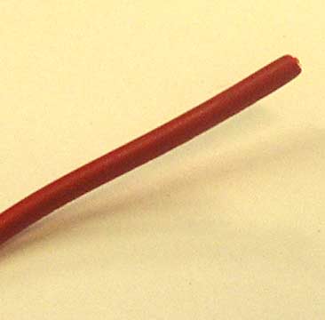 F1.5ROUGE : Fil souple 1.5mm rouge