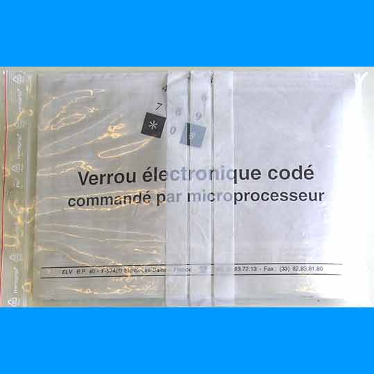 K03 : Kit lectronique : verrou lectronique cod