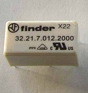 RELD122RT : Relais 12V 2RT